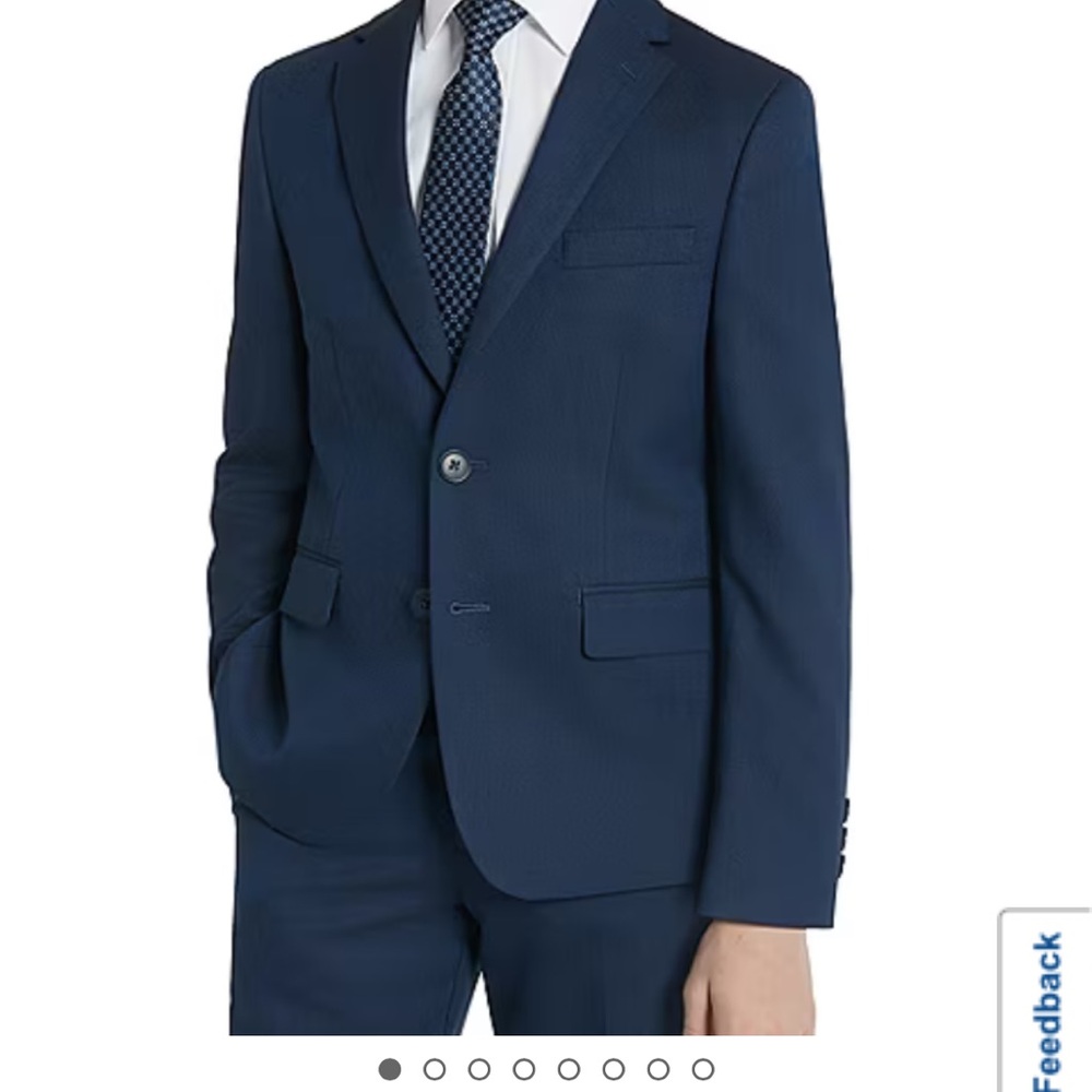 NWT Classic Navy 5 Piece Suit for Boys - Size 10